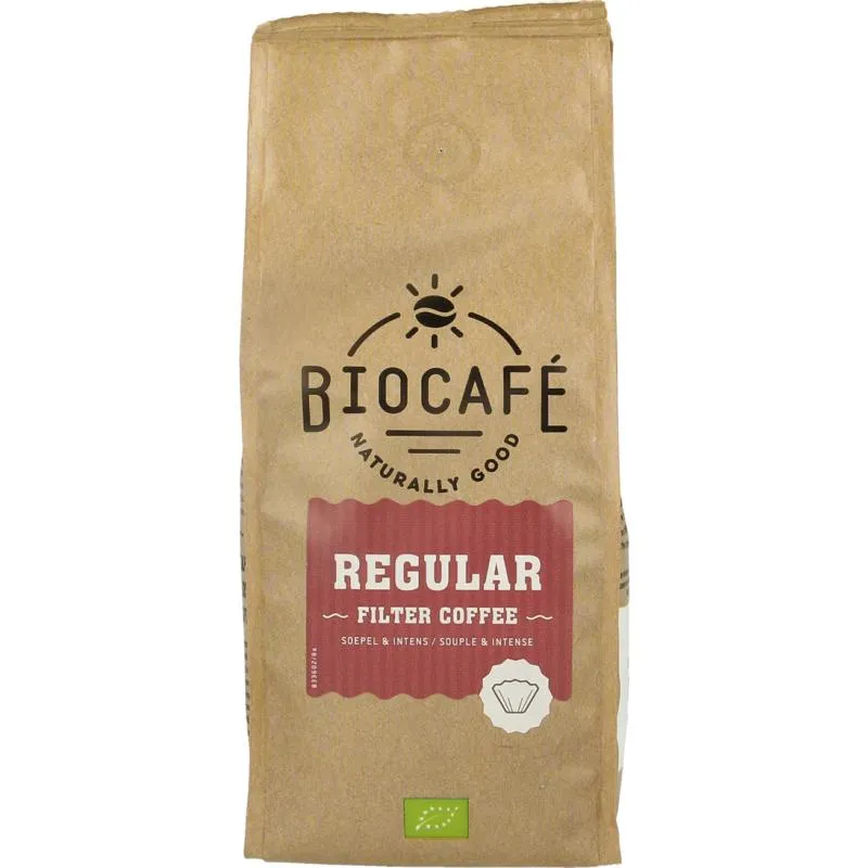 Biocafé Filterkoffie regular bio (250 gr)