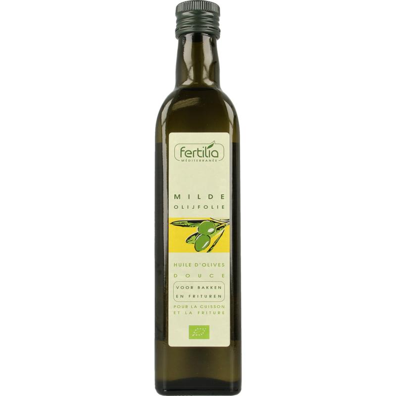 Fertilia Olijfolie Mild Voor Bakken En Braden Bio (500 ml)