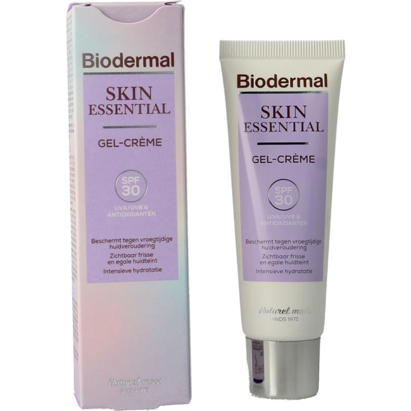 Biodermal Skin essential gelcreme SPF30 (50 ml)