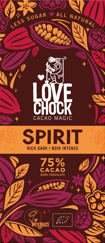 Lovechock Spirit rich dark bio (70 gr)
