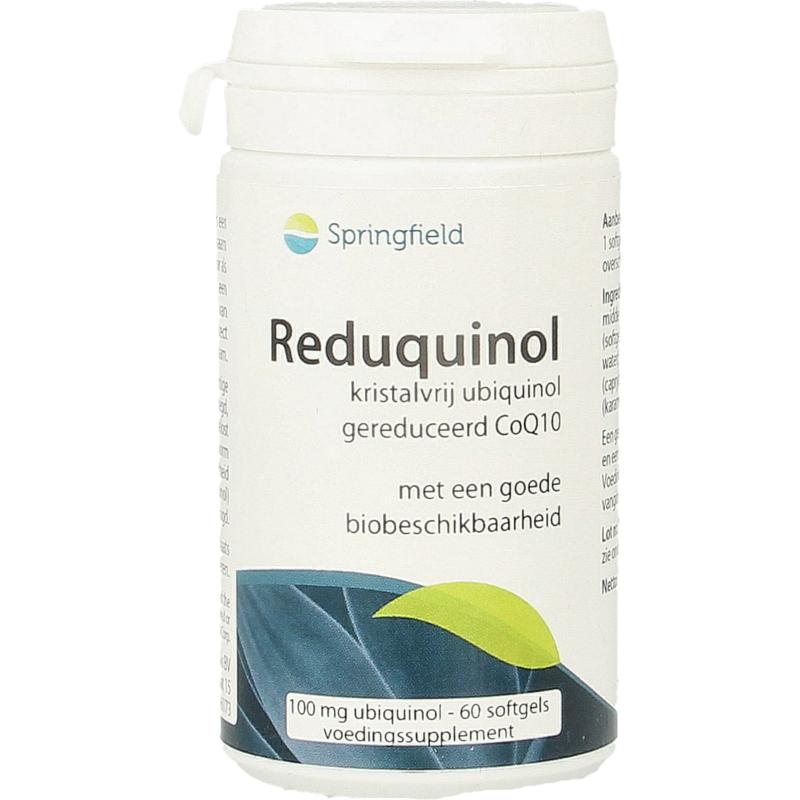 Springfield Reduquinol 100mg potje (60 softgels)