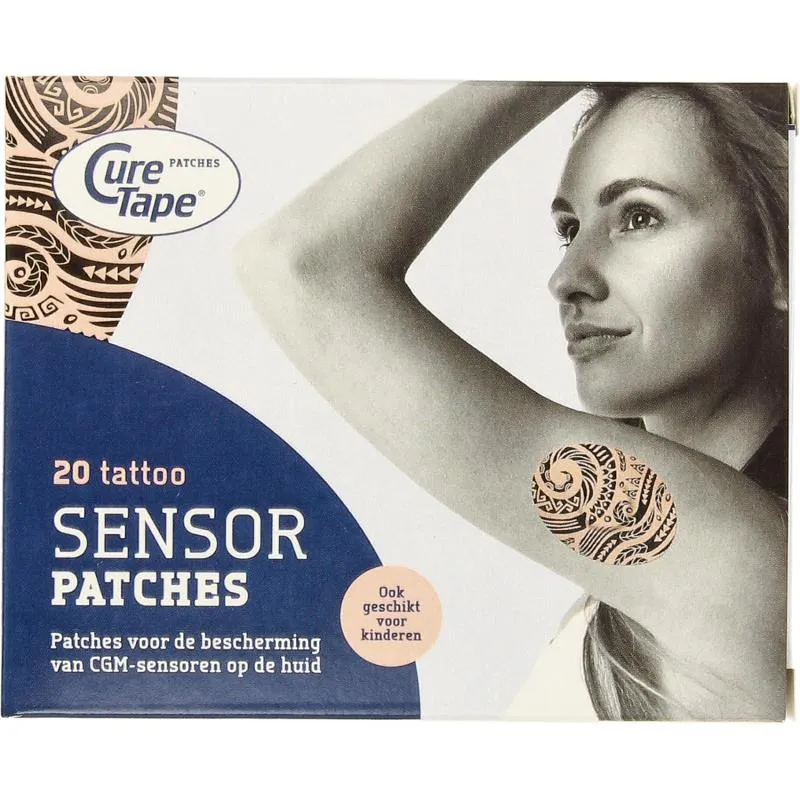 Curetape Sensor patch tattoo (20 stuks)