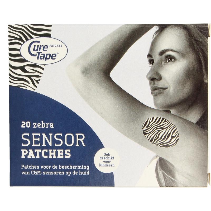 Curetape Sensor patch zebra (20 stuks)