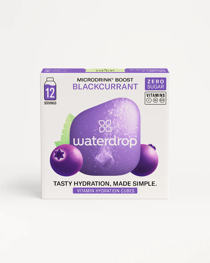 Waterdrop Microdrink Boost Bruistablet Blackberry (12 stuks)