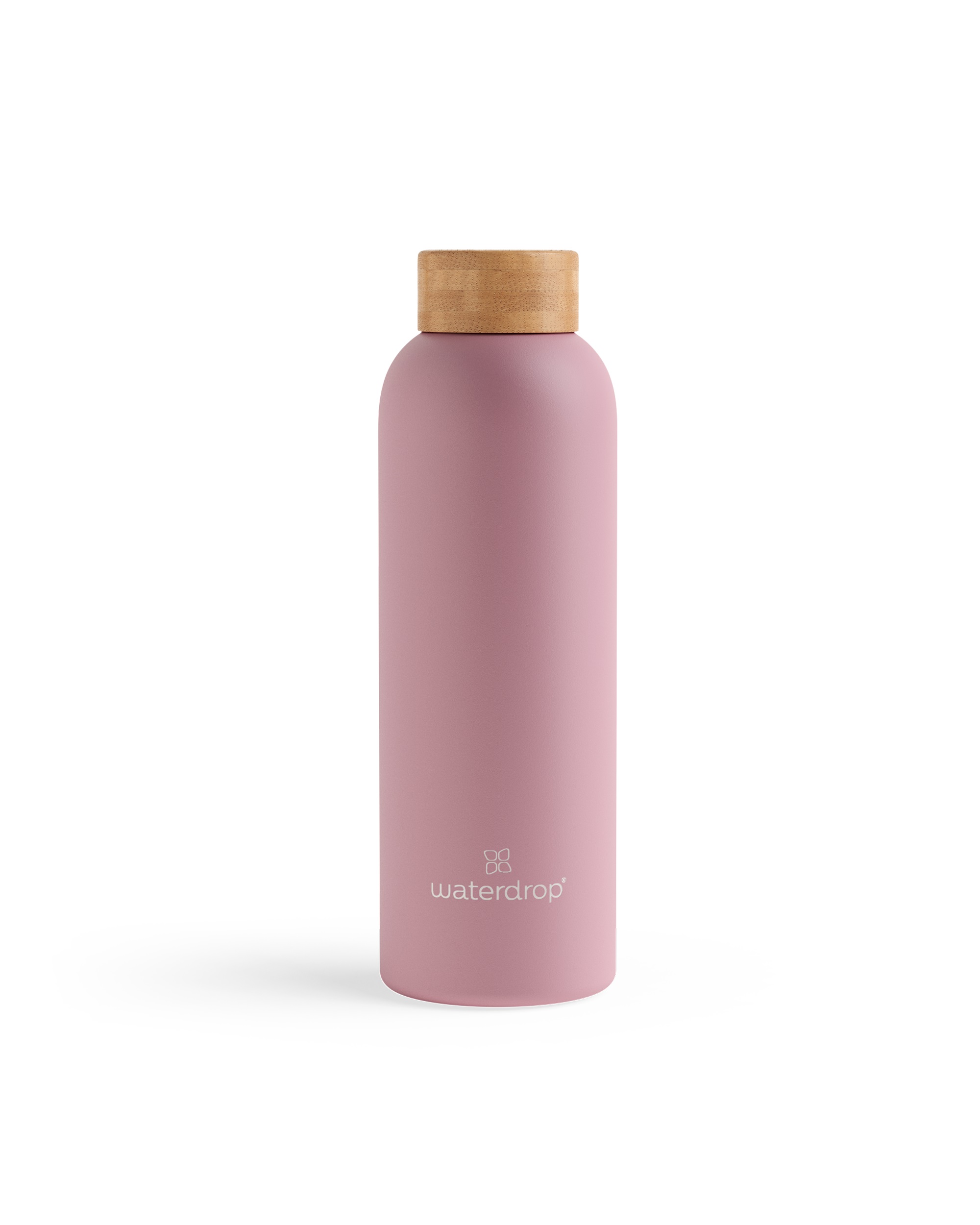 Waterdrop Drinkfles Roestvrijstaal Pastel Pink Matt (600 ml)