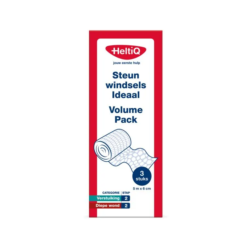 HeltiQ Steunwindsels volume pack (3 stuks)