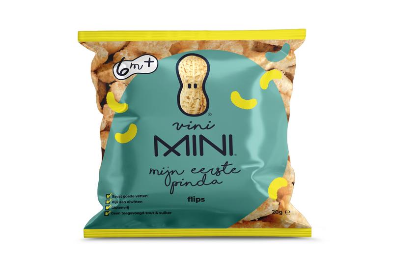 Vini Mini Mijn eerste pinda flips (20 gr)
