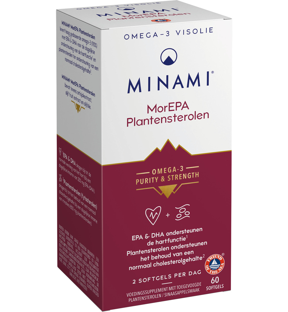 Minami Morepa Plantsterolen (60 softgels)