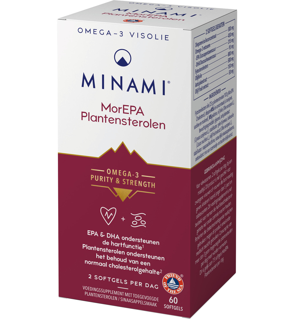 Minami Morepa Plantsterolen (60 softgels) - image 2