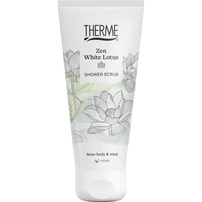Therme Zen white lotus shower scrub (200 ml)