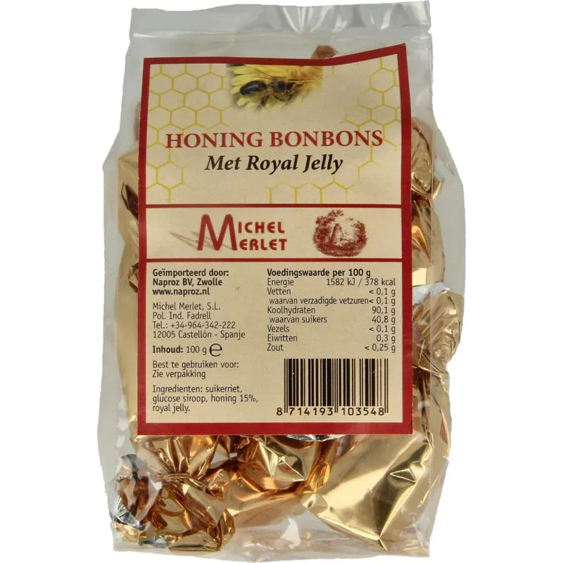 Michel Merlet Honing bonbons royal jelly (100 gr)
