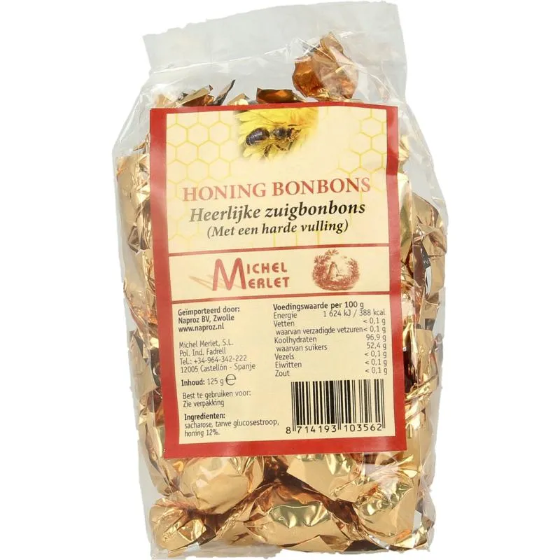 Michel Merlet Honing bonbons naturel (125 gr)