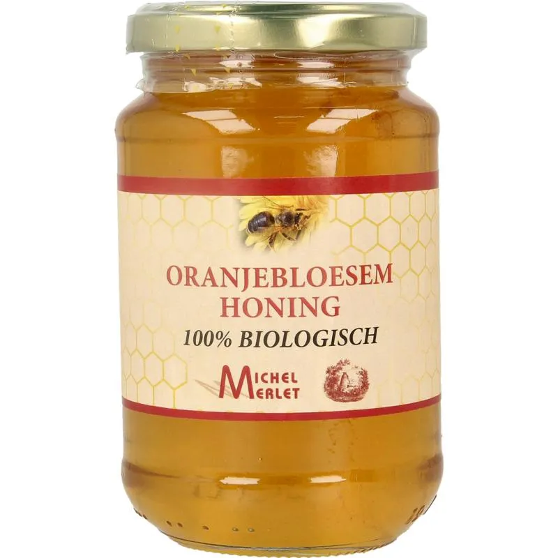 Michel Merlet Bloesemhoning oranje bio (500 gr)