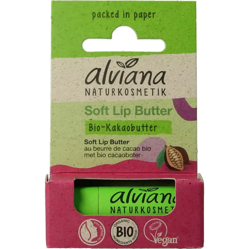 Alviana Lip butter soft met cacaoboter (5 gr)