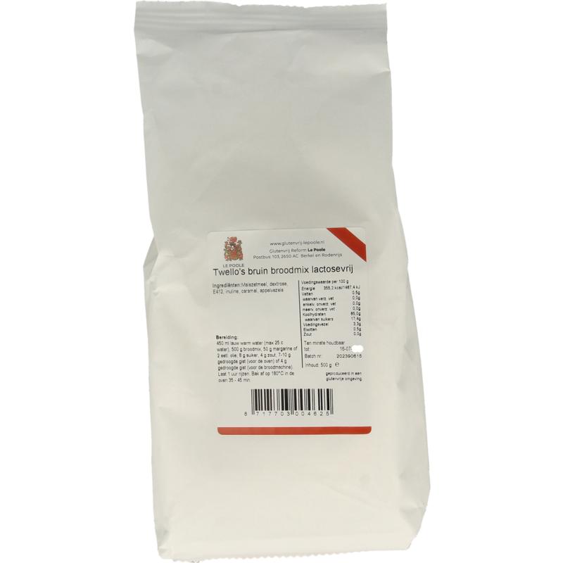 Le Poole Twello'S Bruin Broodmix Boeren Bruin (500 gr)
