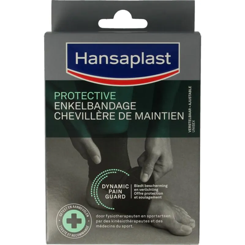 Hansaplast Sport enkelbandage verstelbaar (1 stuk)