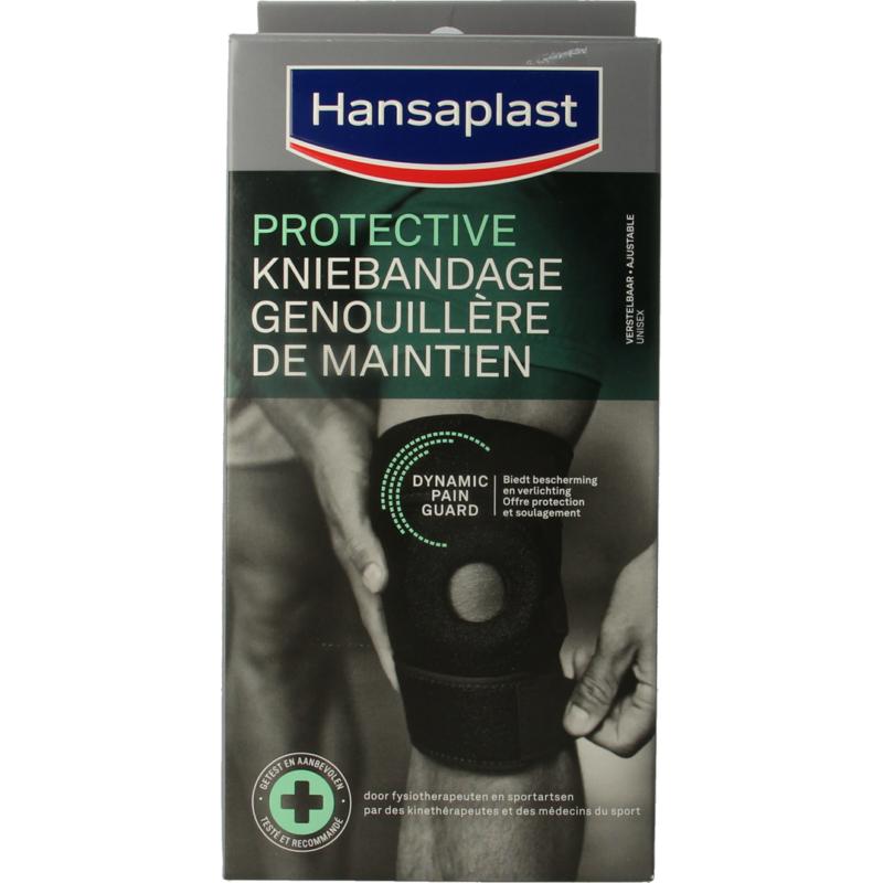 Hansaplast Sport kniebandage verstelbaar (1 stuk)