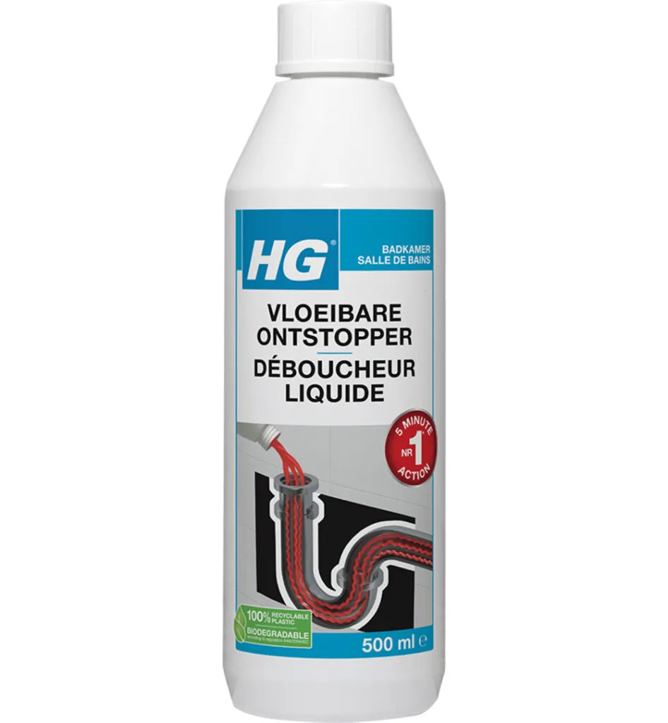 HG Vloeibare Ontstopper (500 ml)