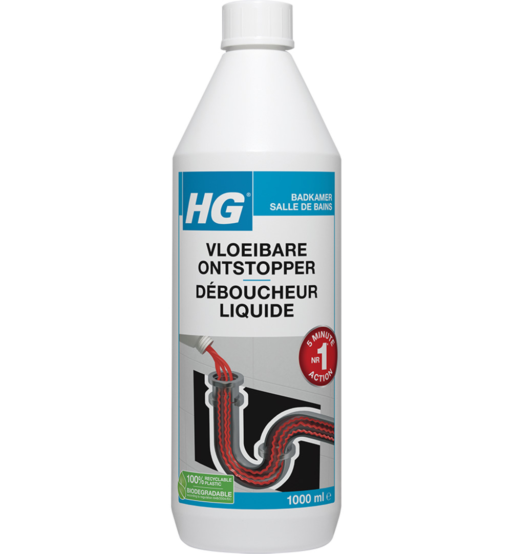 HG Vloeibare Ontstopper (1000 ml)