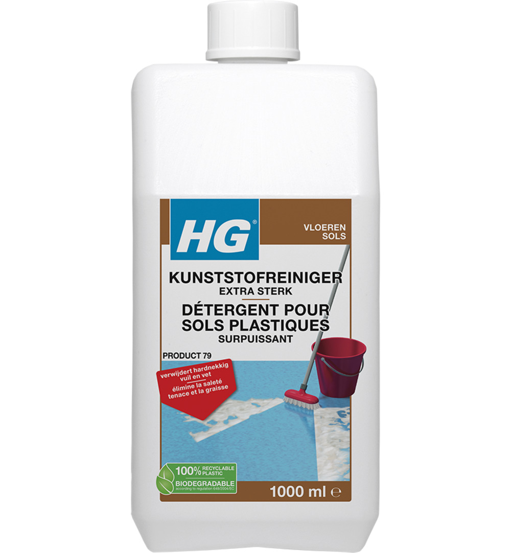 HG Kunststofreiniger Extra Sterk (1000 ml)
