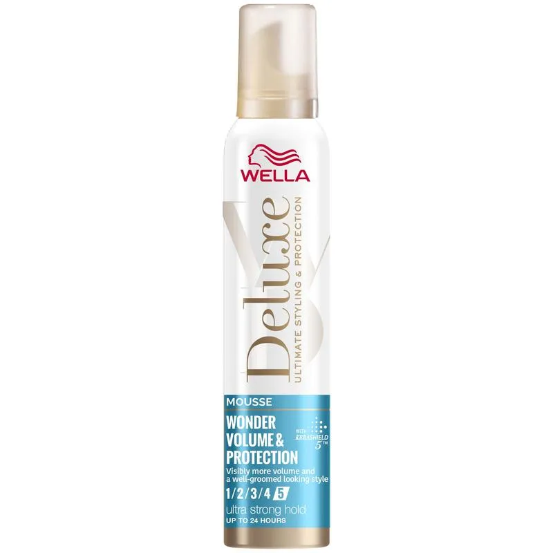 Wella Deluxe mousse volume & protect ion (200 ml)