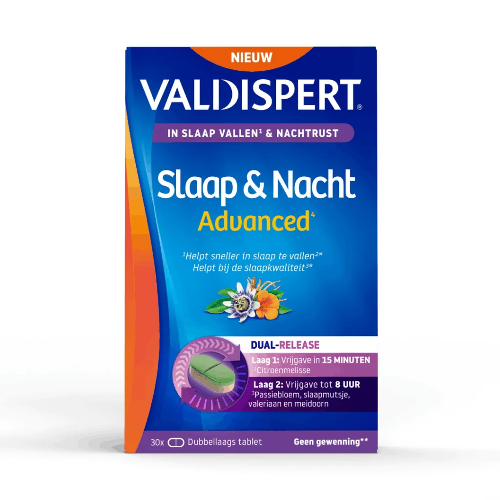 Valdispert Slaap & Nacht Advanced (30 Tabletten)