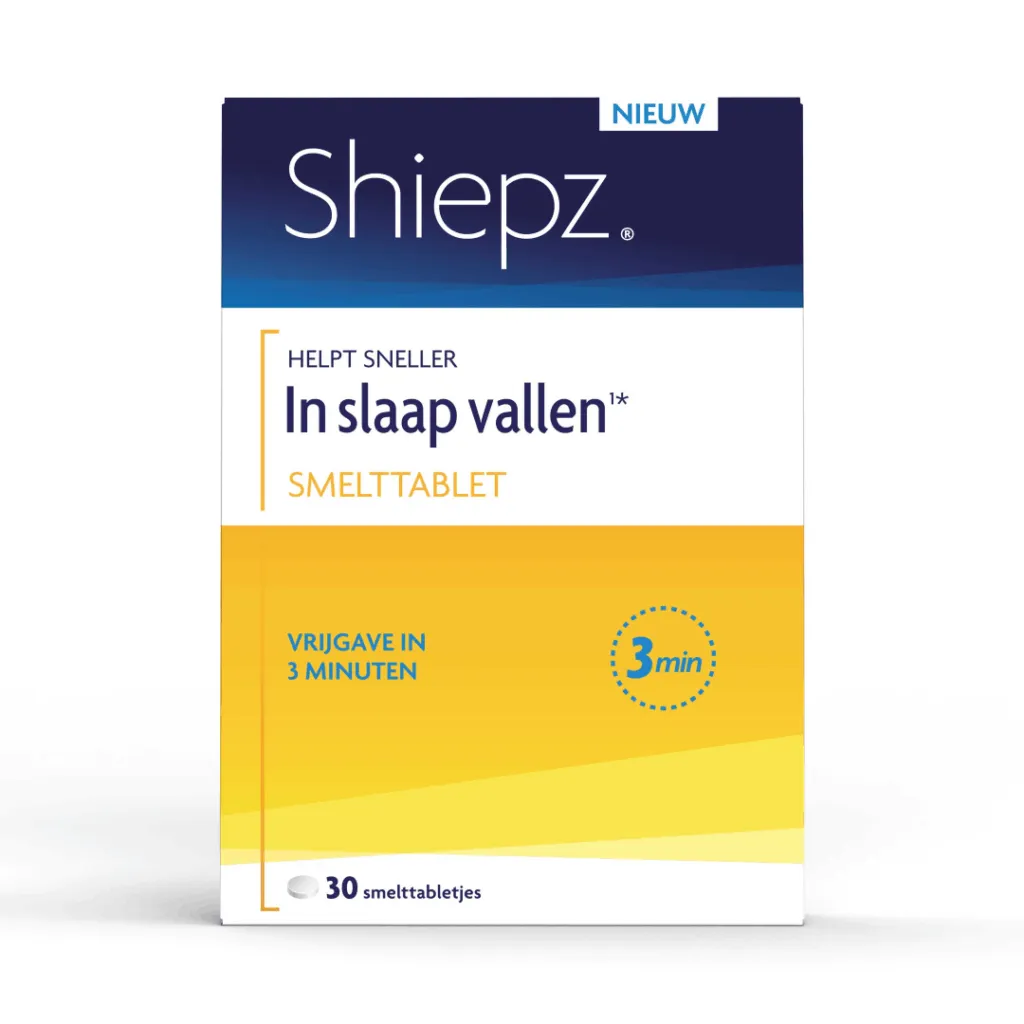 Shiepz In Slaap Vallen Smelttablet (30 Tabletten)