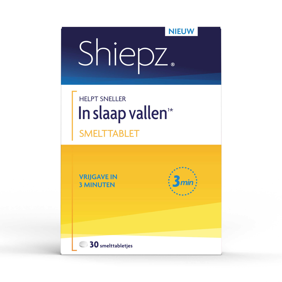 Shiepz In Slaap Vallen Smelttablet (30 Tabletten)