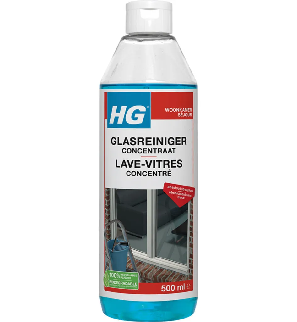 HG Glasreiniger Concentraat (500 ml)
