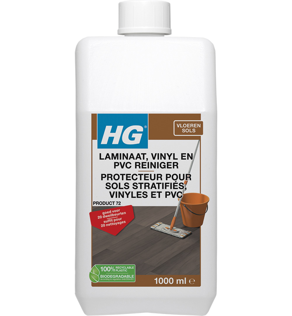 HG Laminaat, Vinyl En Pvc Reiniger (1000 ml)