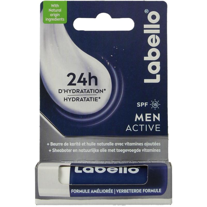 Labello Men active SPF15 blister (4,8 gr)