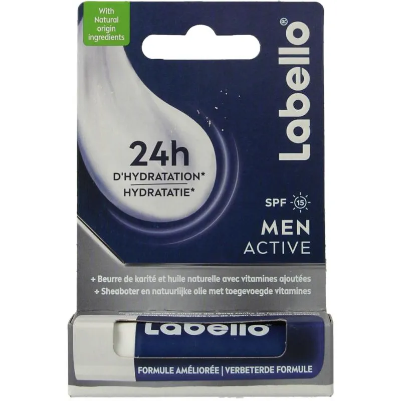 Labello Men active SPF15 blister (4,8 gr)