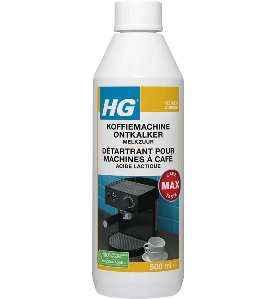 HG Koffiemachine Ontkalker Melkzuur (500 ml)