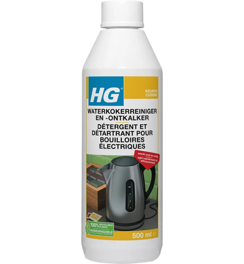 HG Waterkokerreiniger En -Ontkalker (500 ml)