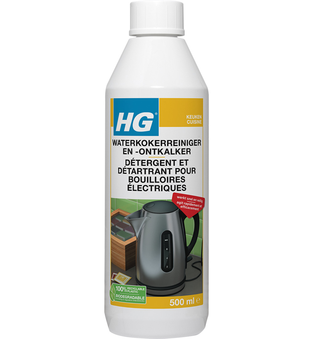 HG Waterkokerreiniger En -Ontkalker (500 ml)