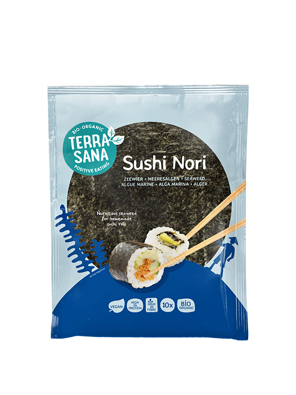 Terrasana Sushi Nori Geroosterd (28 gr)