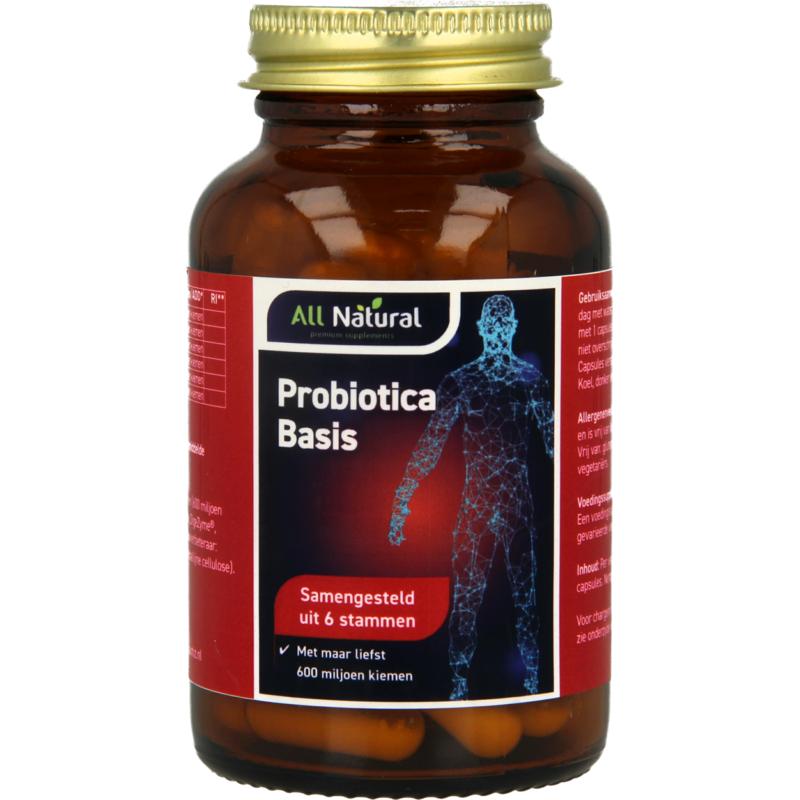 All Natural Probiotica Basis (60 vega capsules)