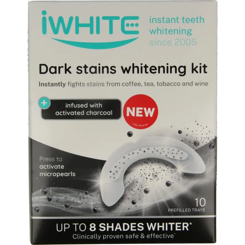 iWhite Instant whitening kit dark sta ins (10 stuks)