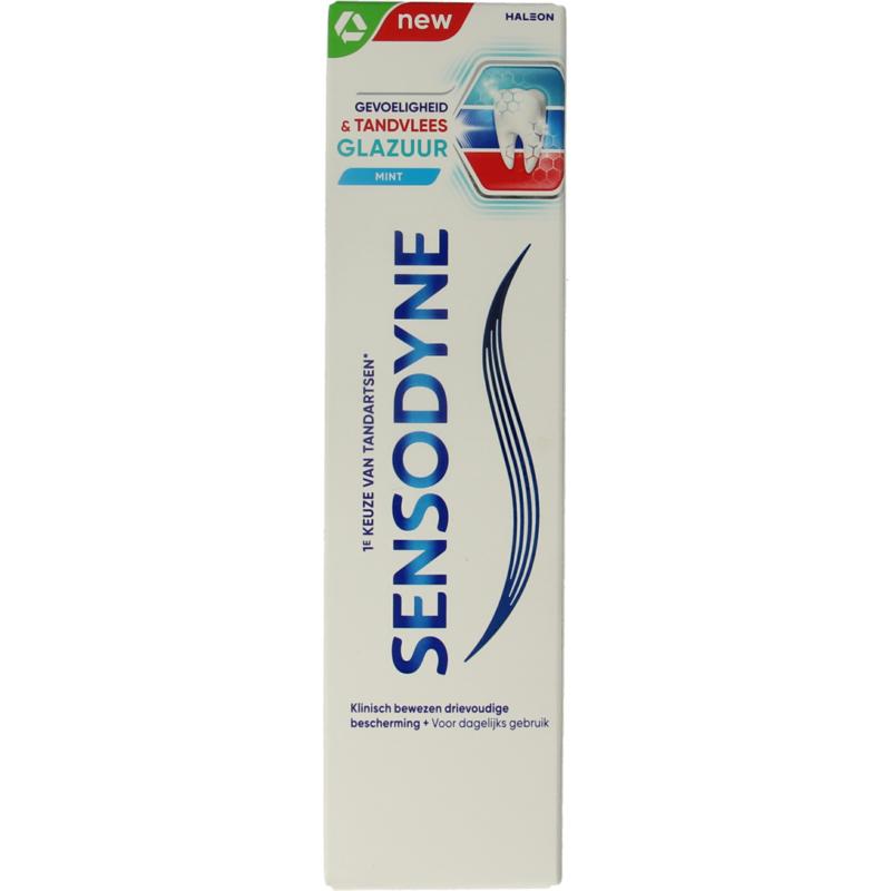 Sensodyne Tandpasta sensitivity, gum & g lazuur (75 ml)