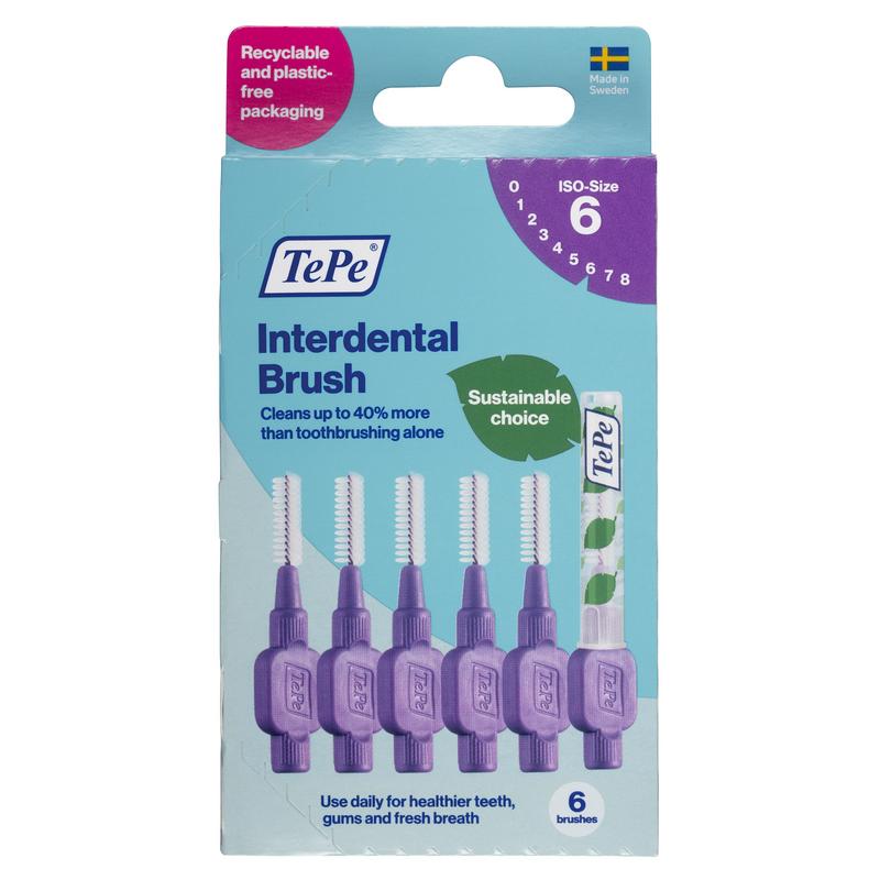 TePe Interdentale ragers original p aars 1,1mm maat 6 (6 stuks)