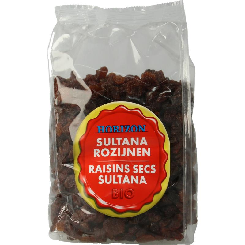 Horizon Rozijnen Sultana Bio (500 gr)