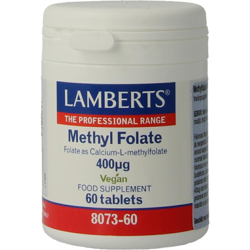 Lamberts Methylfolaat 400mcg (60 tabletten)