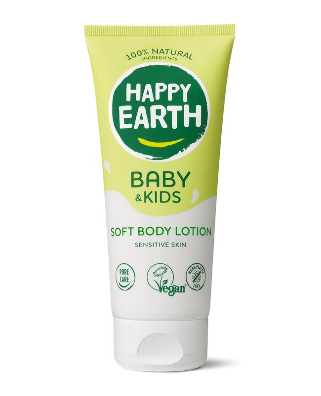 Happy Earth Bodylotion voor baby & kids (200 ml)