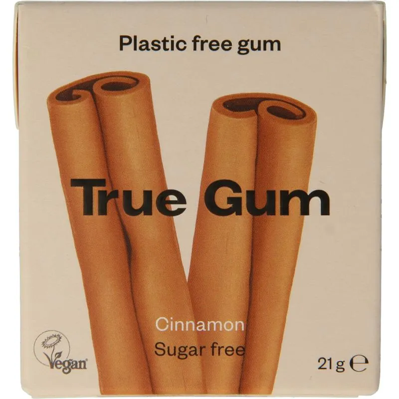 True Gum Cinnamon suikervrij (21 gr)