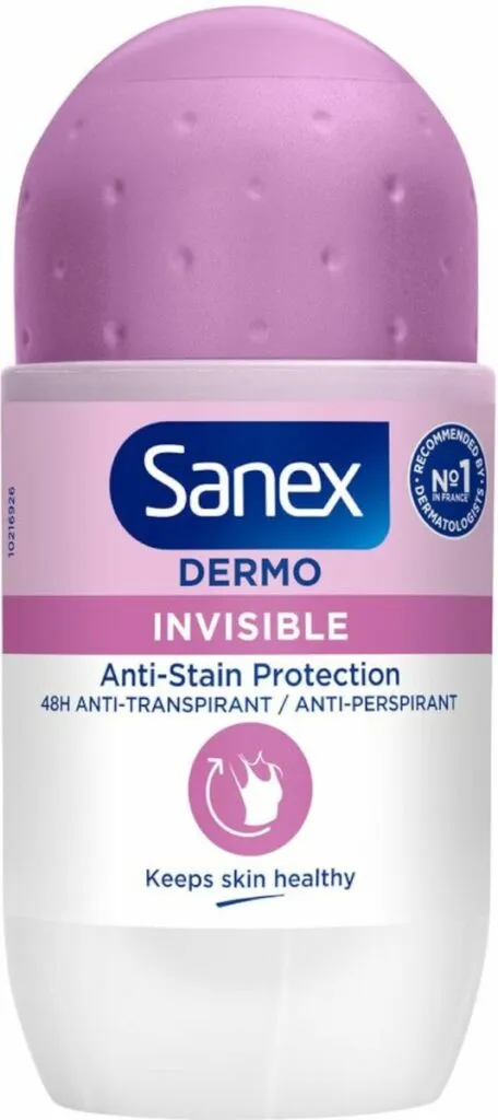 Sanex Deodorant roller invisible (50 ml)