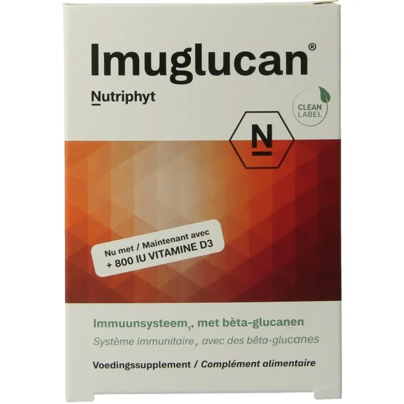 Nutriphyt Imuglucan (30 vega capsules)