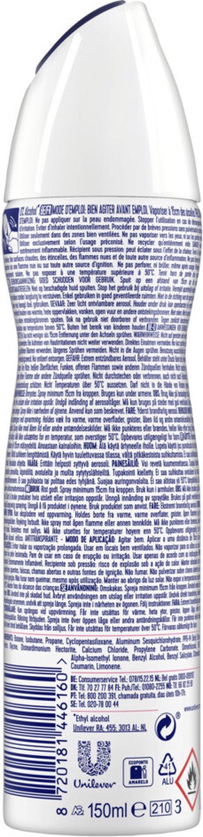 Rexona Deodorant spray 72h bright bouquet (150 ml)