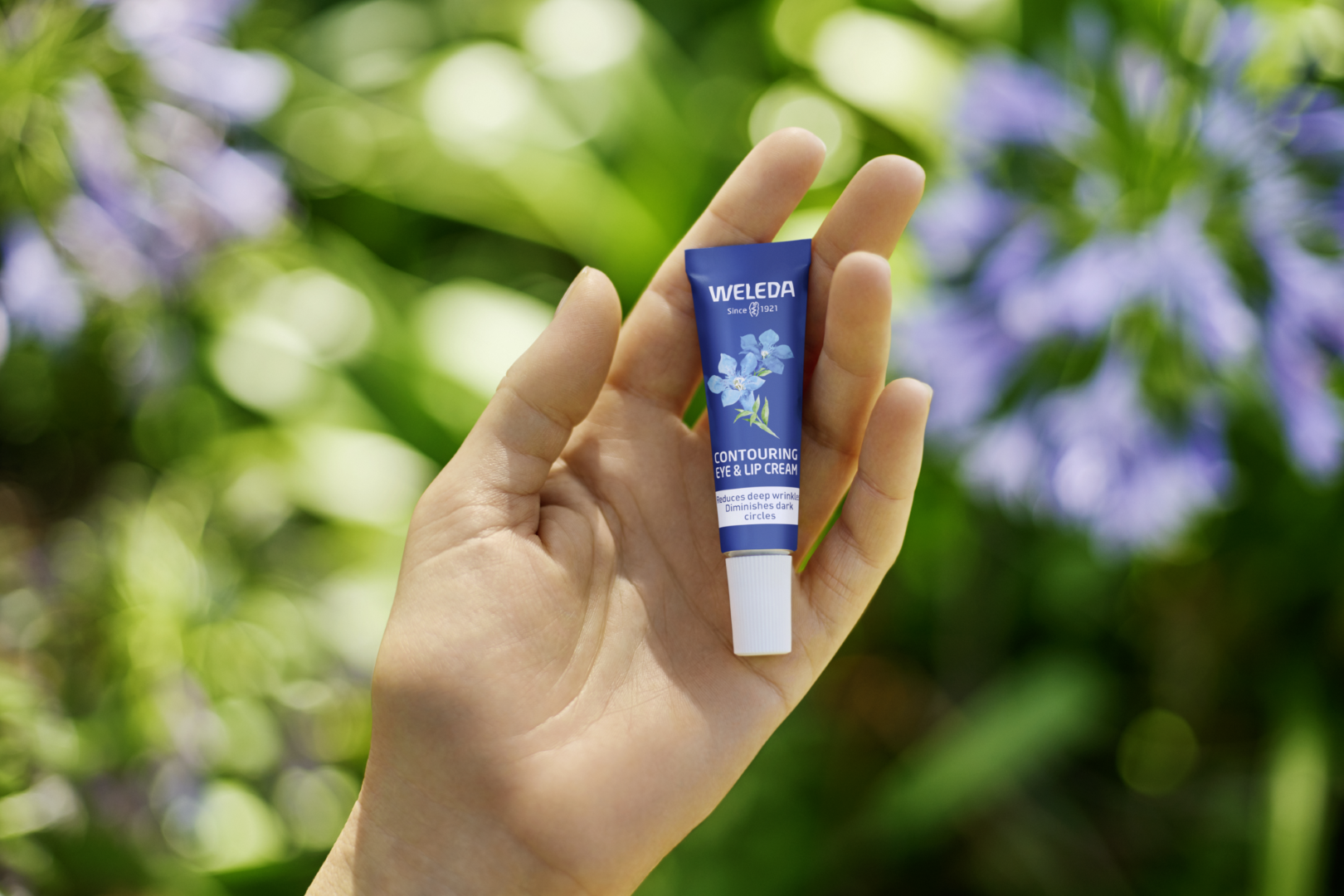 WELEDA Blauwe gentaan & edelweiss oog en lipcontourcreme (10 ml) - image 3