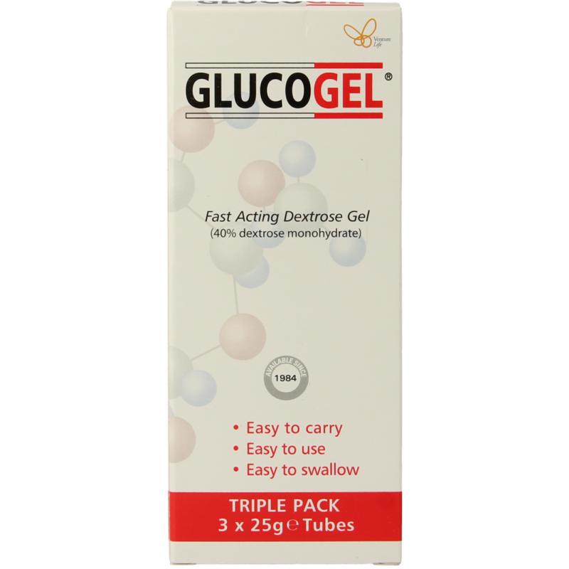 Glucogel Glucogel (3 x 25 gr)