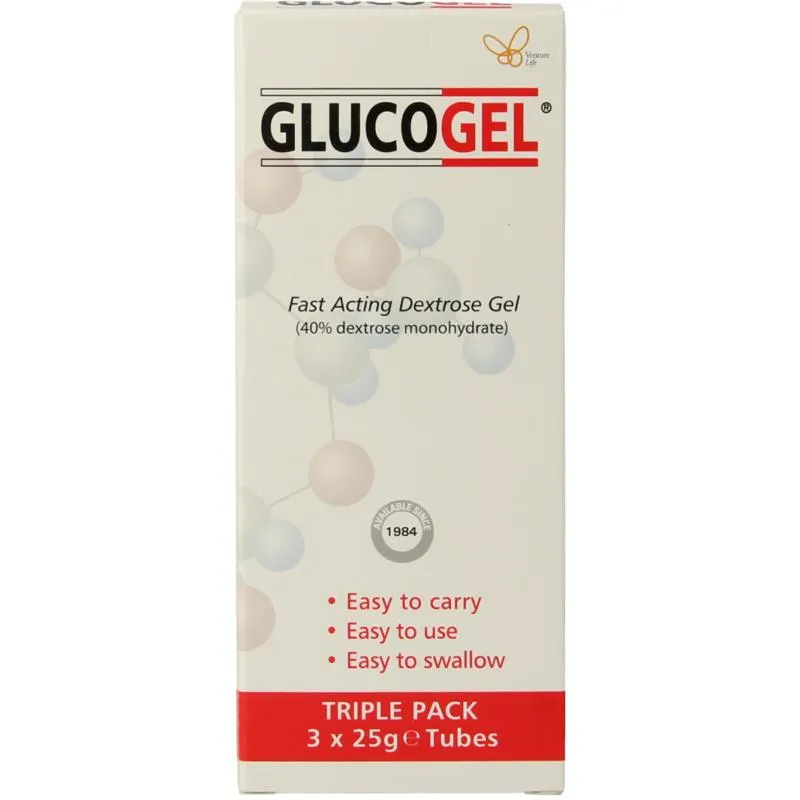 Glucogel Glucogel (3 x 25 gr)